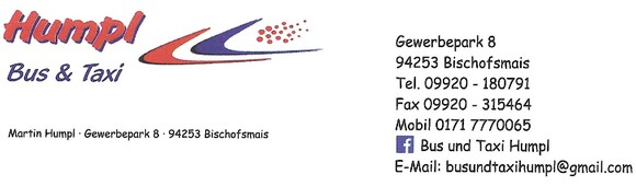 Bus & Taxi Humpl Logo