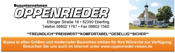 Busunternehmen Oppenrieder Logo