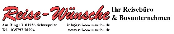 Reisebüro & Busunternehmen Reise-Wünsche – Gebrüder Boinski GbR Logo