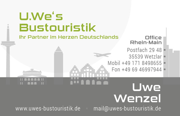 U.WE´s Bustouristik UG Logo