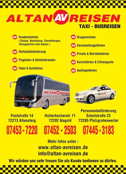 Altan A&V Reisen Logo