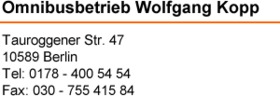 Wolfgang Kopp Logo